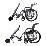Mechanický skladací invalidný vozík inSPORTline Jakesully odľahčený s pohonom Oppatia · záber 5