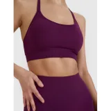 Dámská sportovní tréninková podprsenka 4F SPORT BRA F166-50S-DARK VIOLET · záber 2