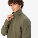 FORCLAZ Pánska softshellová turistická bunda MT100 kaki 3XL · záber 2