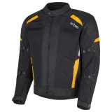Pánska letná moto bunda W-TEC Tosheck Farba čierno-žltá, · záber 4