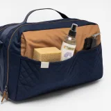 FOUGANZA Jazdecká taška na čistiace potreby pre kone 900 22 l modro-hnedá bez · záber 2