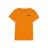 Chlapčenské turistické tričko s krátkym rukávom 4F JUNIOR TSHIRT-4FJWSS24TTSHM1131-70S-ORANGE · záber 5