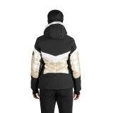 Dámska lyžiarska bunda NORTHFINDER ABIGALE-675blackbeige · záber 5