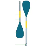 DECATHLON Uťahovacia objímka, náhradný diel pre detské hliníkové pádla Itiwit & Decathlon bez · záber 2
