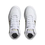Dámská rekreační obuv ADIDAS Hoops 3.0 Mid cloud white cloud white grey two · záber 3