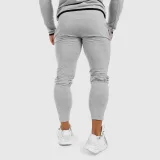 Pánske SlimFit tepláky Beyond the Future, sivé · záber 5