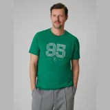 T-shirt regular s potlačou pánsky - zelený - Farba: zelená | Pohlavie: Pánske · záber 7