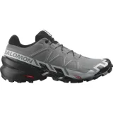 Pánská běžecká trailová obuv SALOMON Speedcross 6 Wide M quiet shade black pearl blue · záber 1