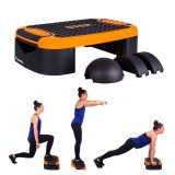 Multifunkčný aerobic step inSPORTline Multifun - Farba: Oranžová · záber 1