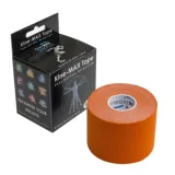 KINE-MAX Classic kinesiology tape oranžová 5 cm x 5 m 1 kus · záber 5
