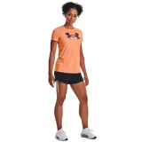 Dámské tréninkové tričko s krátkým rukávem UNDER ARMOUR UA Tech Solid Script SSC-ORG · záber 4