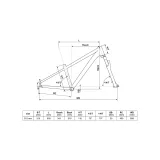 Kellys MARC 50 24" - model 2025 Yellow - 12,5" (125-140 cm) · záber 2