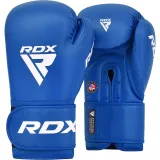 RDX Boxerské rukavice AS2 pro amatérské soutěže, modré, 12 oz - 12 POUZE 12 oz (VÝPRODEJ) · záber 2