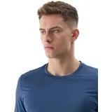 Pánské tréninkové tričko s dlouhým rukávem 4F LONGSLEEVE FNK-WSS24TFLOM183-32S-DENIM · záber 3