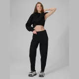 Dámské teplákové kalhoty - černé · záber 1