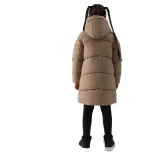 Dívčí bunda 4F JUNIOR DOWN JACKET-JWAW24TDJAF455-83S-BEIGE · záber 2