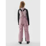 Dívčí lyžařské kalhoty 4F JUNIOR TROUSERS FNK-JAW23TFTRF353-53S-DARK PINK · záber 4