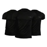 GymBeam Tričko TRN 3Pack Black - Velikost: 3, S | Barva: čierna | Hmotnost: 0,39 kg · záber 2