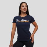 GymBeam Grow női póló Navy - Méret: S | Szín: Kék | Tömeg: 0,198 g · záber 2