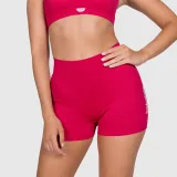 Športové kraťasy Iron Aesthetics Shape, červené · záber 3