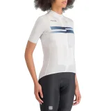 Dámský cyklistický dres s krátkým rukávem SPORTFUL Gruppetto w jersey, white plein air · záber 2