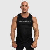 Pánske funkčné tielko Iron Aesthetics Sporty, čierne · záber 3