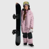 Snowboardové kalhoty membrána 10000 dívčí - růžové · záber 2