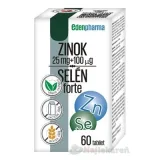 EDENPHARMA Zinok 25 mg + selén 100 µg forte 60 tabliet · záber 2