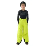 Chlapecké lyžařské kalhoty 4F JUNIOR TROUSERS FNK-JWAW24TFTRM656-45S-CANARY GREEN · záber 1