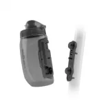 Láhev na kolo FIDLOCK set láhve s držákem BOTTLE TWIST 450 ml Transparent Black · záber 1