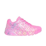 Dievčenská rekreačná obuv SKECHERS Uno Lite Metallic Joy Jr hot pink · záber 3