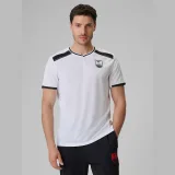 Pánské regular rychleschnoucí fotbalové tričko - bílé · záber 1