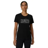 Dámské turistické tričko s krátkým rukávem 4F TSHIRT F2785-20S-DEEP BLACK · záber 1