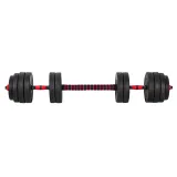 Cementový činkový set inSPORTline CEMBAR 40 3-40kg · záber 3