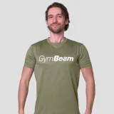 Мъжка тениска Mesh Essence Green - GymBeam - Размер: S | Тегло: 0,1483 g | Опаковка: 80 · záber 1