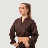 Дамски суичър с цип NEO Mocha - GymBeam - Размер: XS | Тегло: 0,3333 g | Опаковка: 55 · záber 1