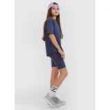 Dívčí tréninkové kraťasy 4F JUNIOR SHORT TIGHTS CAS F001-22S-ANTHRACITE · záber 3