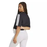 Dámske tričko s krátkym rukávom ADIDAS W 3S SJ TLR T BLACK WHITE · záber 2