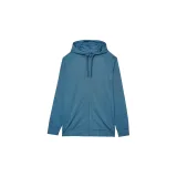 Pánská tréninková mikina se zipem 4F SWEATSHIRT FNK-WAW24TFSWM404-46M-TEAL MELANGE · záber 5