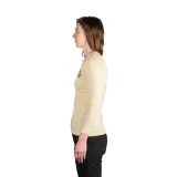Dámské turistické tričko s dlouhým rukávem NORTHFINDER HAILIE-529creamwhite · záber 4