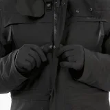 QUECHUA Pánska turistická parka NH900 nepremokavá do -20°C čierna M · záber 2