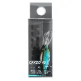 CAPERLAN Wobler Crankbait Deep Diving WXM CRKDD 40 F modrý chrbát bez · záber 2