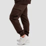 Мъжко долнище на анцуг Utility Brown - GymBeam - Размер: M | Тегло: 0,59 g · záber 1