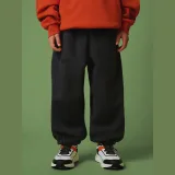 Chlapecké jogger teplákové kalhoty - šedé · záber 2
