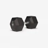 DOMYOS Šesťhranná činka Hex Dumbbell 40 kg pro bez · záber 1