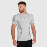 Férfi sportpóló Iron Aesthetics Titan, szürke · záber 5