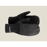 Běžecké rukavice CRAFT LUMEN FLEECE HYBRID GLOVE 2-999000-Black · záber 2