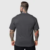 Oversized tričko Iron Aesthetics 3D, sivé · záber 5