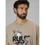 Pánské tričko s krátkým rukávem 4F TSHIRT M3333-83S-BEIGE · záber 5