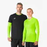 KIPSTA Futbalové termotričko Keepdry bezšvové žlté XL · záber 1